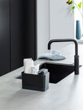 Brabantia Dark Grey Sink Side Sink Organiser Set