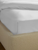 Silentnight White Brushed Cotton Fitted Sheet