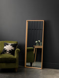 Gallery Home Light Wood Comesta Mirror Long Oak, UK version