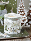 Sophie Allport White Festive Forest Let It Snow Mug