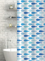 Showerdrape White Aquarium Shower Curtain 180 x 180cm