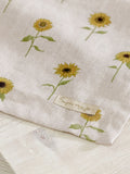 Sophie Allport natural linen sunflower table runner 280cm x 35cm (British brand)