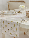 Sophie Allport natural linen sunflower table runner 280cm x 35cm (British brand)
