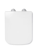 CROYDEX White Leven Square Flexi Fix Toilet Seat 48x38.5x6cm