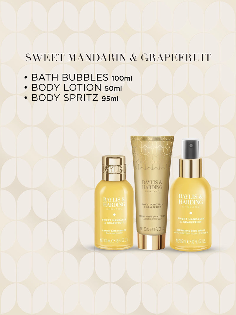 Baylis & Harding Sweet Mandarin & Grapefruit gift set - British product