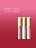 Baylis & Harding Midnight Cherry Glossy Lip Trio Gift Set
