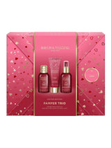 Baylis & Harding Midnight Cherry Pamper Trio Bath and Body Gift Set