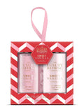 The Luxury Bathing Company Sweet Vanilla and Almond Glamorous Glow Gift Set