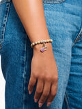 Thomas Sabo Blue Charm Club Bead Daisy Jasper Bracelet