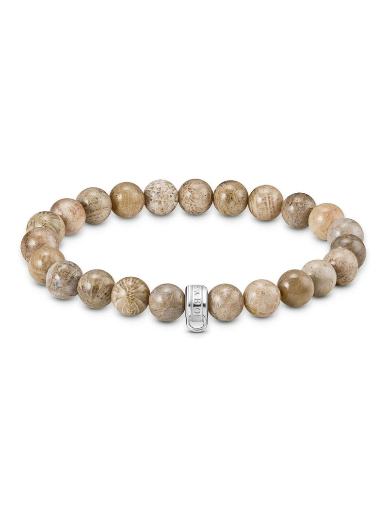 Thomas Sabo Blue Charm Club Bead Daisy Jasper Bracelet