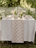 Sophie Allport Natural Linen Bees table runner 280cm x 35cm (British brand)
