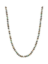 Bartlett Green Gemstone Rondelle Necklace