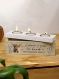 PMC Personalised Highland Cow tea light holder, imported from the UK