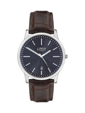 Limit Black Modern 38mm Round Analogue Watch With Strap