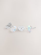 kate spade new york Metallic Tone Trio Prong Studs Earrings