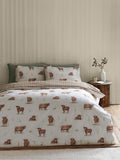 Catherine Lansfield Highland Cow Duvet Cover Set - British product