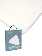 Tutti Bambini White Waterproof Cotton Cot Bed Mattress Protector COT