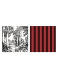 Laurence Llewelyn-Bowen Red Festivo Cotton Napkins