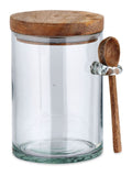 Nkuku Clear Kossi Storage Large Jar