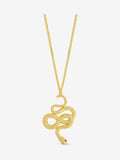 Jon Richard Gold Tone Snake Long Pendant