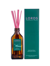 Lords Fragrance House Big Sur Amber Glass Pink Sticks Reed Diffuser 200ml