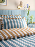 Appletree Teal Eloise Stripe Duvet Cover Set