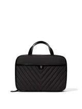 Victoria's Secret Black Jetsetter Hanging Travel Makeup Bag