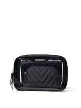 Victoria's Secret Black 3 Piece Makeup Bag Set