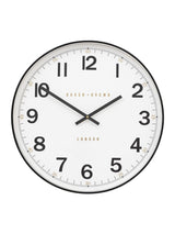 Gallery Home Black Whitmore Wall Clock 50cm