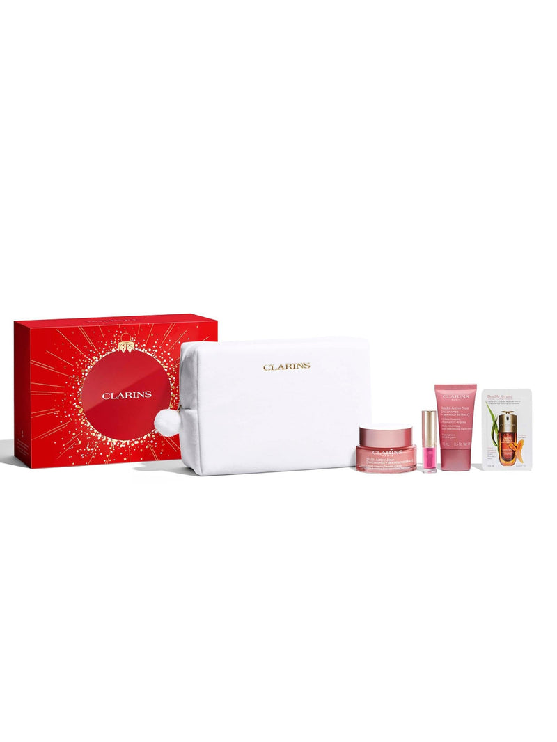 Clarins Multi-Active Collection Gift Set 50ml 15ml 1.4ml - British product