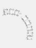 Swarovski White Rhodium Plated Octagon Cut Millenia Tennis Necklace