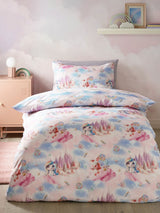 Catherine Lansfield Pink Candy Unicorn So Soft Non-Iron Duvet Cover Set