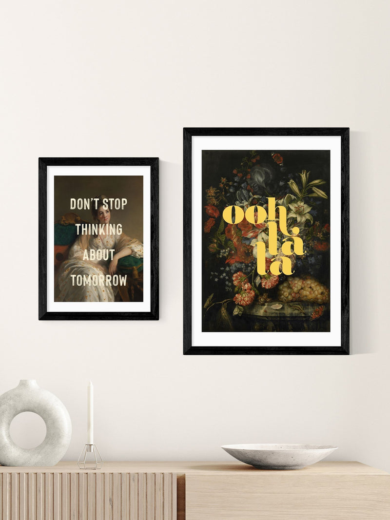 East End Prints Oh Fine inspirational wall art - British product