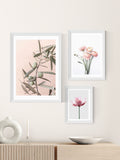 East End Prints White Lotus wall art print by Sisi and Seb - British product