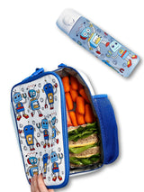ION8 Robots Lunch Bag and Leak Proof Water Bottle Bundle