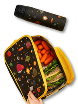 ION8 Space Lunch Bag and Leak Proof Recyclon Water Bottle Bundle