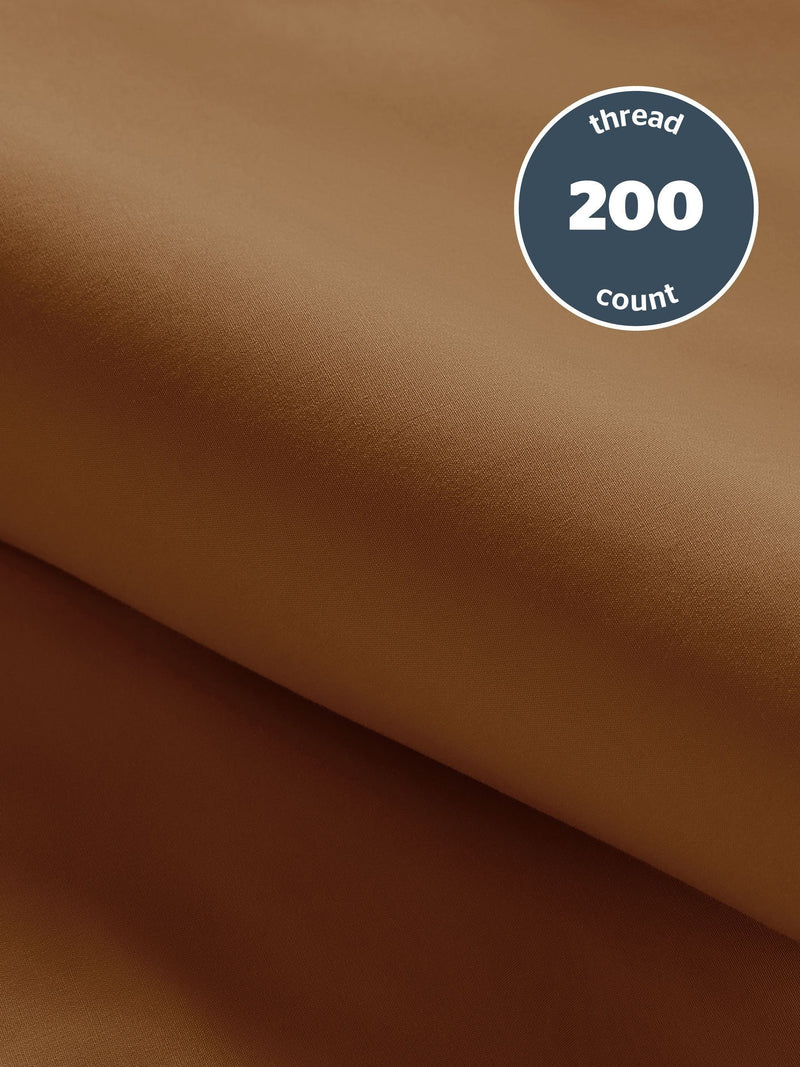 Silentnight Terracotta Cotton extra deep fitted sheet 40cm (British brand)