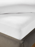 Silentnight white cotton extra deep fitted sheet 40cm (British brand)