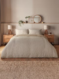 Silentnight Natural Supersoft Duvet Set Gingham