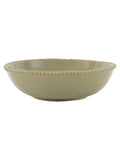 Gallery Home Set of 4 Olive Blair Beaded Pasta Bowls