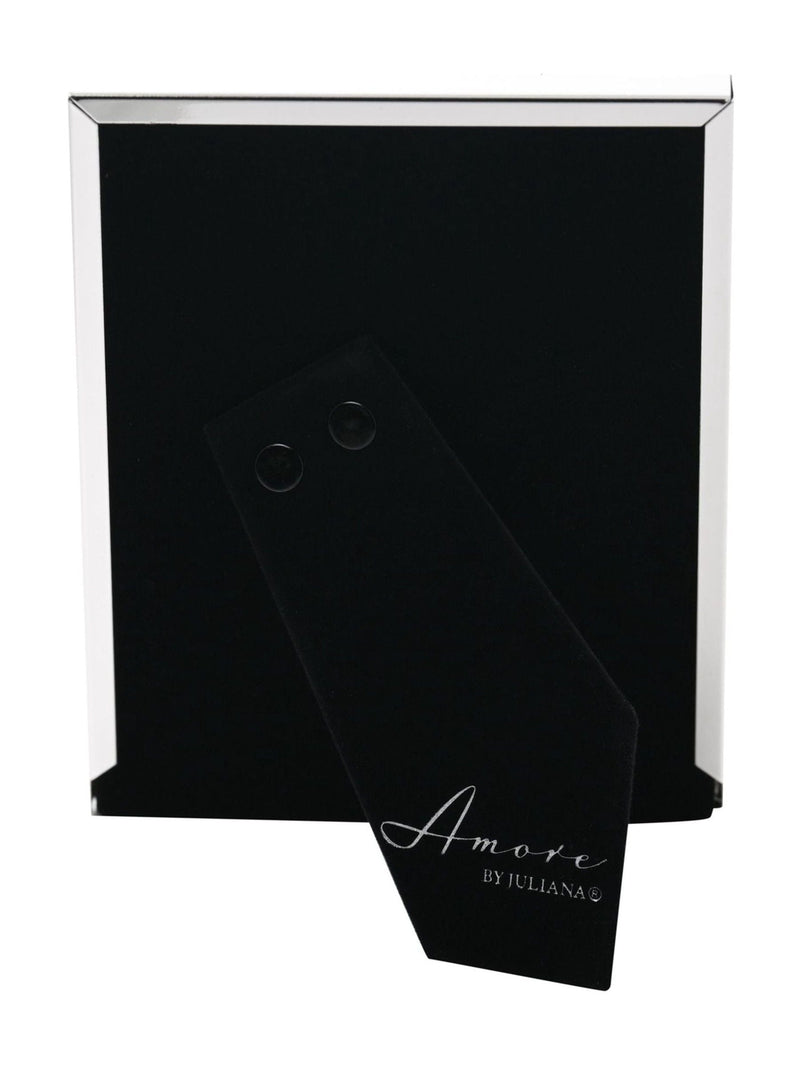 Widdop silver sparkle border photo frame for 4x6 photos (British brand)
