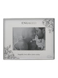Widdop Silver Foil Floral Print Detail Frame 7 x 5