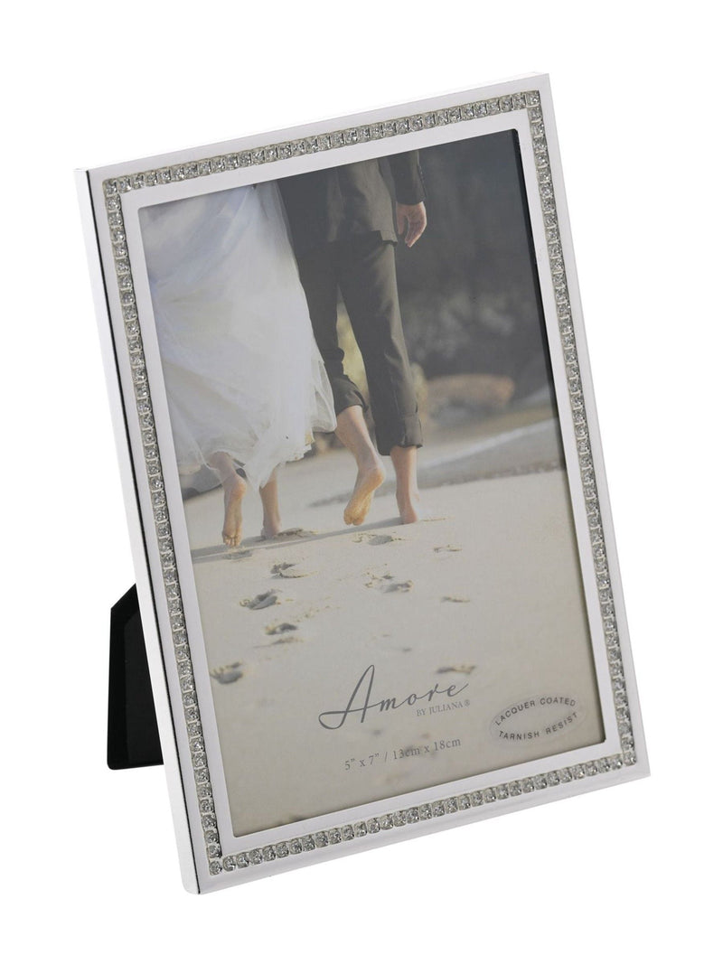 Amore by Juliana sparkle border photo frame 5 x 7 (British brand)
