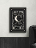 Artko black built for bedtime framed art 62x42cm - British product