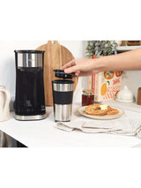 Salter Black Brew & Go Digital Single Cup Coffee Maker Size ONE