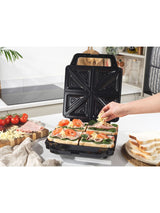 Salter Black 4 Slice Deep Fill Sandwich Maker