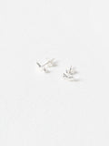 Tiny Sterling Silver Scottie Dog Stud Earrings