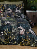 Paoletti Forest Green Sherwood Forest printed duvet cover set, imported from the UK