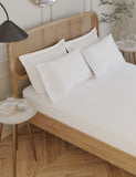 Egyptian cotton fitted sheet 230 thread count deep fit - British product