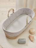 100% Cotton Fitted Moses Basket Sheet
